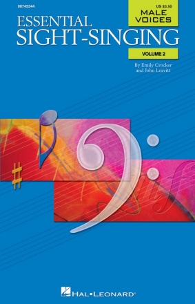 Essential Sight-Singing Male Voices - Volume 2 Men's Voices, Voice Chorpartitur