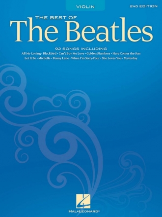 Best of the Beatles for Violin Violin Buch
