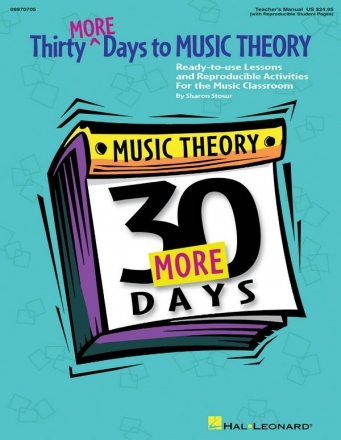Sharon Stosur, Thirty More Days To Music Theory Classroom Buch