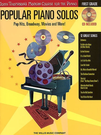 Popular Piano Solos First Grade (+CD): Modern Course for the Piano
