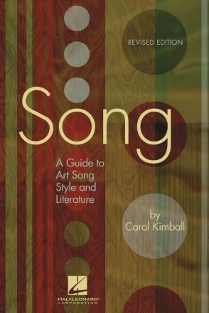 Song: A Guide To Art Song Style & Literature  Buch