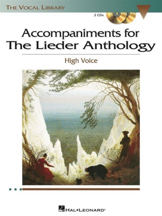 The Lieder Anthology -2 Accompaniment CD's for high voice and piano