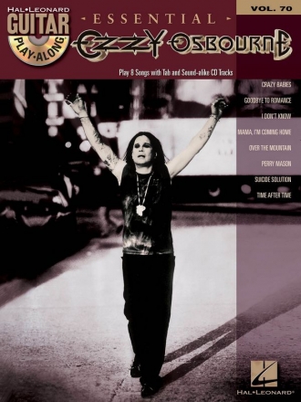 Ozzy Osborne Gitarre Buch + CD