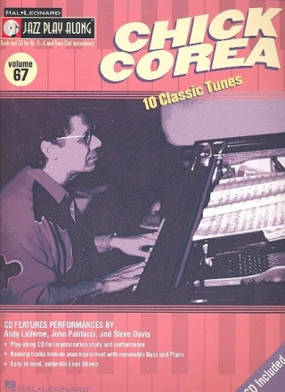 Chick Corea (+CD): for Bb, Eb, C and Bass Clef Instruments Jazz Playalong Vol.67