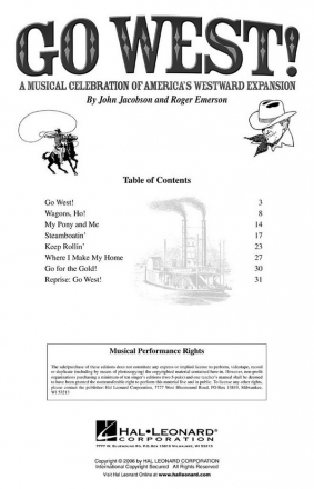 John Jacobson_Roger Emerson, Go West! School Musical CD