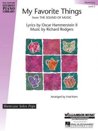 Oscar Hammerstein II_Richard Rodgers, My Favorite Things Klavier Buch