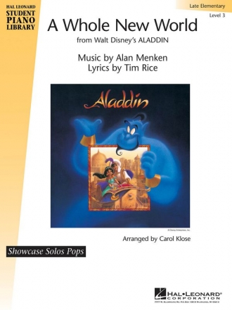 Alan Menken, A Whole New World Klavier Buch