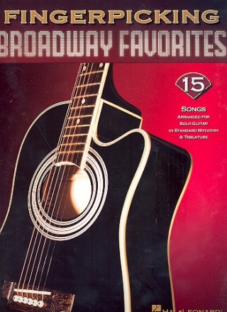 Fingerpicking Broadway Favorites: for guitar/tab