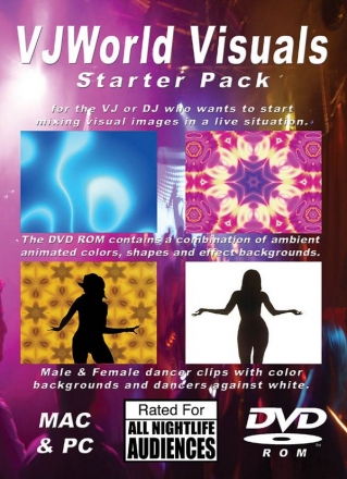 VJ World Visuals Starter Pack  DVD