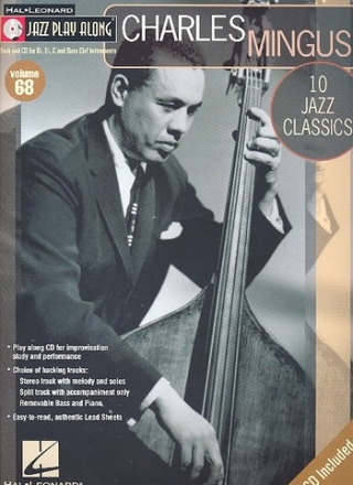 Charles Mingus (+CD): for Bb, Eb, C and Bass Clef Instruments Jazz Playalong Vol.68