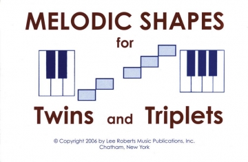 Melodic Shapes for Twins and Triplets Klavier Instrumentenkarte