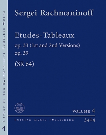 Complete Works for Piano Solo vol.4 tudes-Tableaux op.33 and op.39