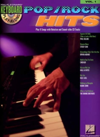 Pop-Rock Hits (+CD): keyboard playalong vol.1 songbook keyboard (piano)/vocal/guitar