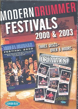 Modern Drummer Festivals 2000 & 2003 DVD-Video (Set of 3)