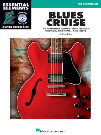 Dave Rubin, Blues Cruise Gitarre Buch + CD