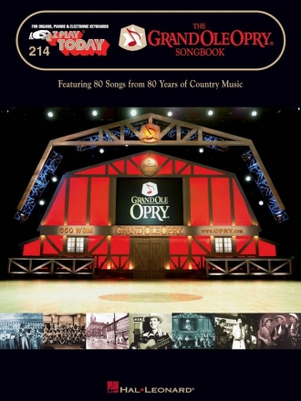 The Grand Ole Opry Songbook Klavier Buch