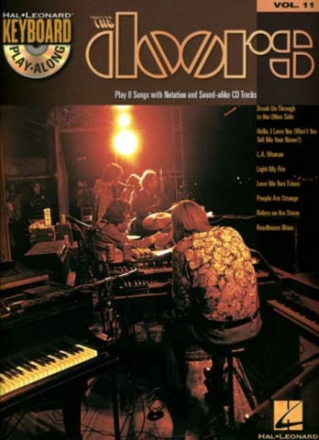 The Doors (+CD): keyboard playalong vol.11 songbook keyboard (piano)/vocal/guitar