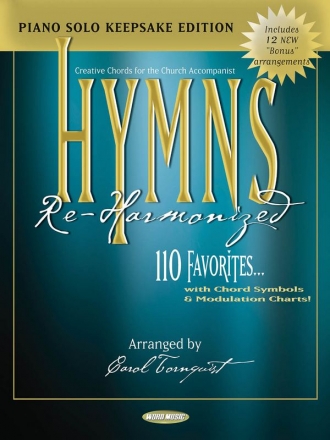 Hymns Re-Harmonized - Keepsake Edition Klavier Buch