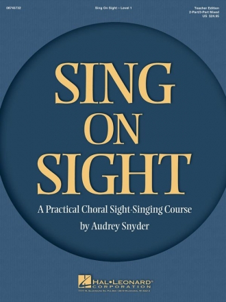Sing on Sight 2- or 3-part Choir Chorpartitur