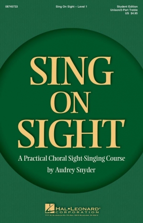 Sing on Sight Unison or 2-part Vocal Chorpartitur