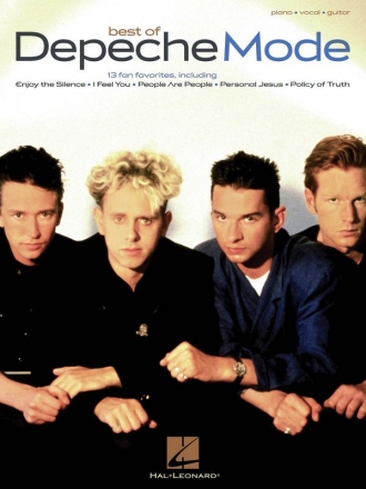 Best Of Depeche Mode Songbook for piano, vocal and guitar