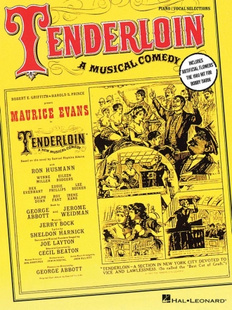 Jerry Bock_Sheldon Harnick, Tenderloin Vocal and Piano Buch