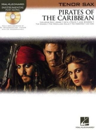 Pirates of the Caribbean (+CD): for tenor saxophone
