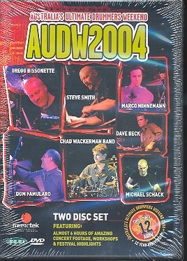 Australia's Ultimate Drummers Weekend Audw2004 2 DVD-Videos
