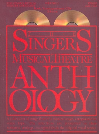 The Singers Musical Theatre Anthology vol.1 (+2 CD's) for tenor and piano