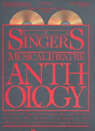 The Singers Musical Theatre Anthology vol.1 (+2 CD's) for baritone/bass and piano