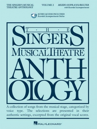 Singer's Musical Theatre Anthology - Volume 2 Mezzo-Soprano Voice Buch + Online-Audio