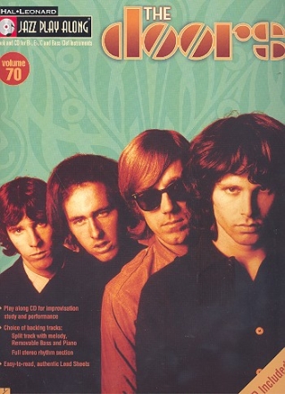 The Doors (+CD): for Bb, Eb, C and Bass Clef Instruments Jazz Playalong Vol.70