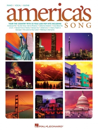America's Song Piano, Vocal and Guitar Buch