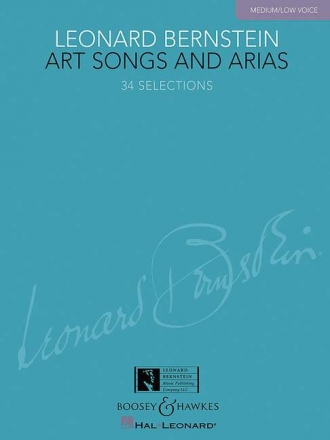 Art Songs and Arias fr mittlere/tiefe Stimme und Klavier