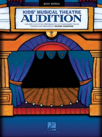Michael Dansicker, Kids' Musical Theatre Audition - Boys Edition Vocal Buch + CD