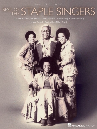 Best of The Staple Singers Piano, Vocal and Guitar Buch