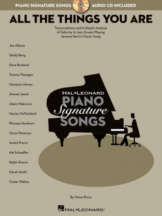 Jerome Kern, All The Things You Are Klavier Buch + CD