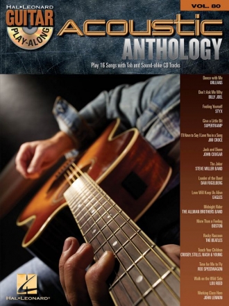 Acoustic Anthology Gitarre Buch + CD