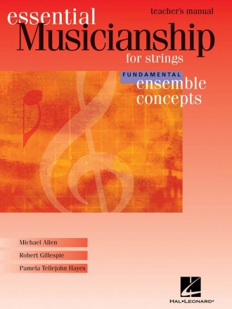 Essential Musicianship for Strings Streichorchester Partitur