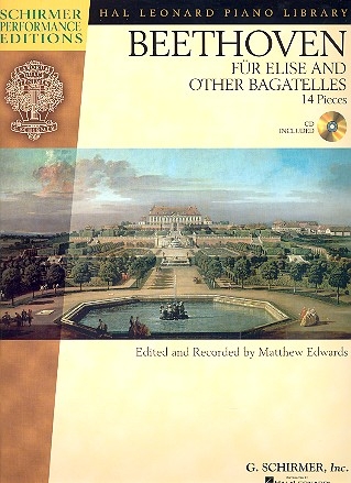 Fr Elise and other Bagatelles (+CD) for piano