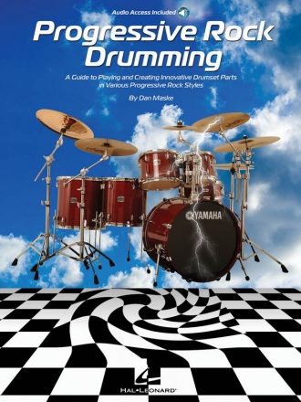 Progressive Rock Drumming Schlagzeug Buch + Online-Audio