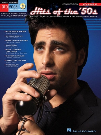 Hits of the '50s Melodyline, Lyrics and Chords Buch + CD