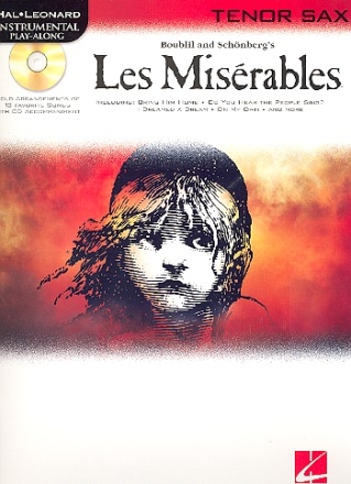 Les Miserables (+CD) for tenor saxophone