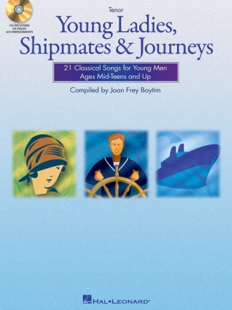 Young Ladies, Shipmates and Journeys (+CD) for tenor voice