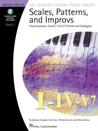 Scales, Patterns And Improvs Vol. 2 (+Online-Audio) for piano