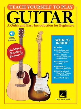Teach Yourself to Play Guitar Gitarre Buch + Online-Audio
