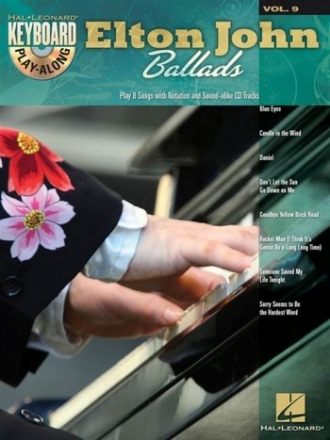 Elton John Ballads (+CD): keyboard playalong vol.9 songbook keyboard (piano)/vocal/guitar