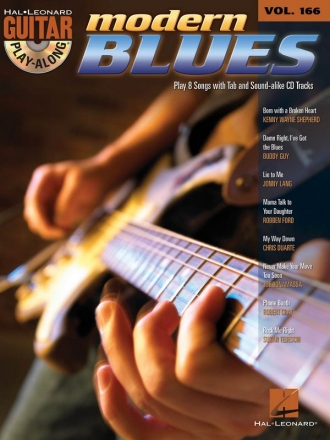 Modern Blues (+CD) for guitar/tab (+chords and lyrics)