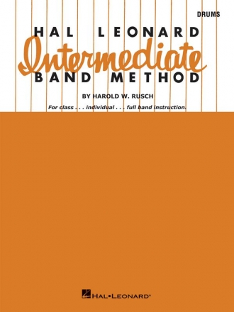 Hal Leonard Intermediate Band Method Schlagzeug Stimme
