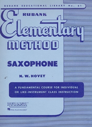 Elementary Method for saxophone